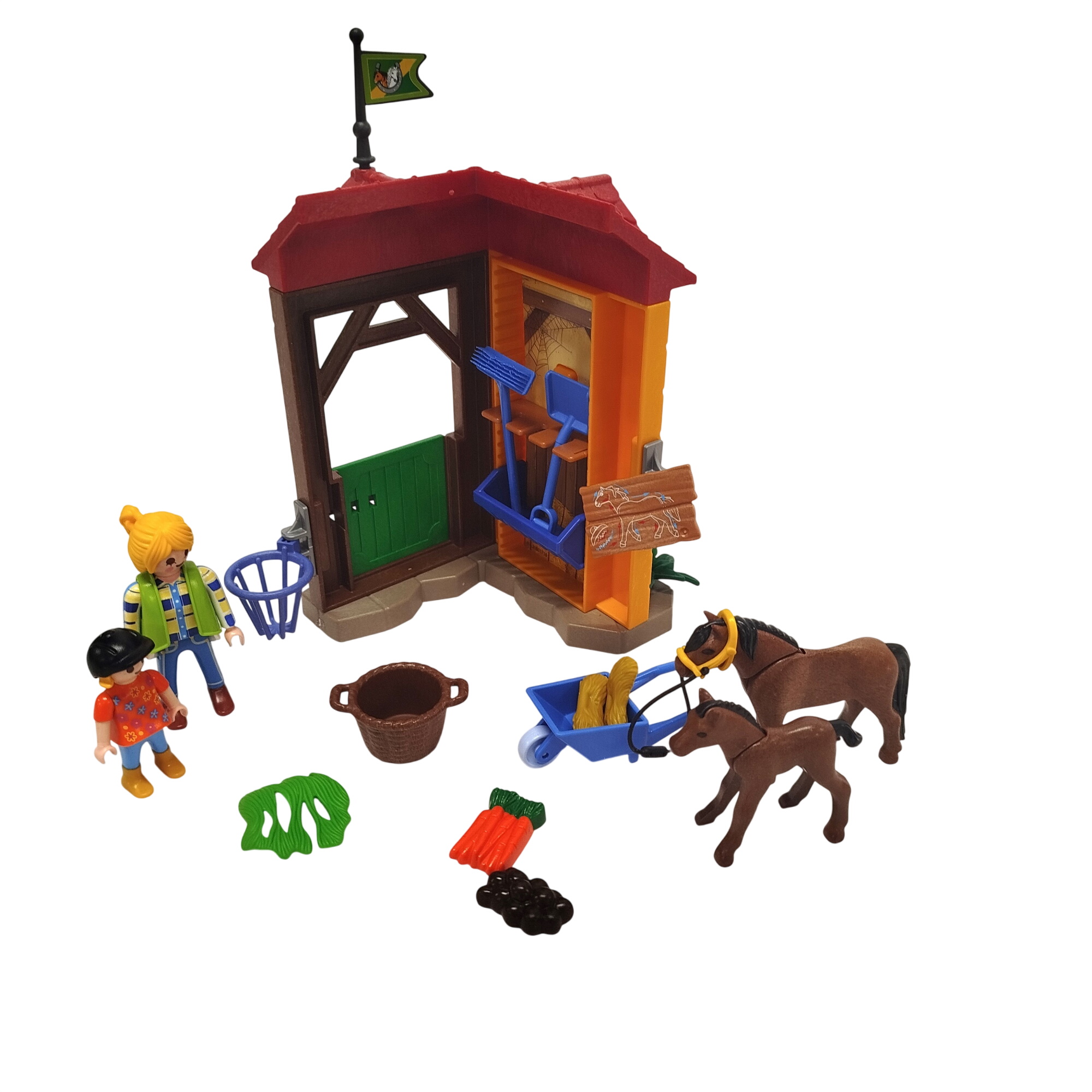 Playmobil starter pack box poneys Bon état -  reconditionné disponible sur Label Emmaüs